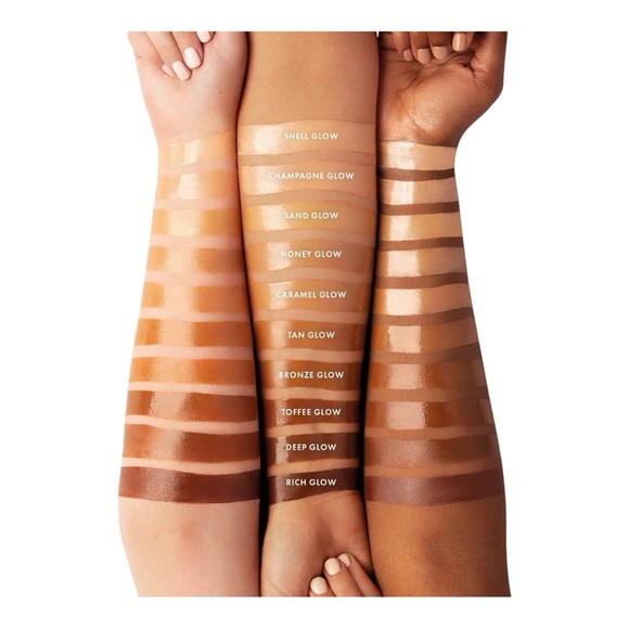 Iconic London Radiance Booster in Rich Glow a Deep Red Toned Brown Tinted Glow - Picture 5 of 9